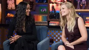 Beth Behrs & Zoe Saldana