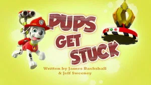 Pups Get Stuck
