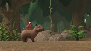 Pups Save a Capybara