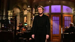 Willem Dafoe with Katy Perry