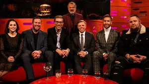 Felicity Jones, Armie Hammer, Stephen Merchant, Rob Beckett, Calvin Harris, Rag'n'Bone Man