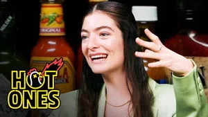 Lorde Drops the Mic While Eating Spicy Wings