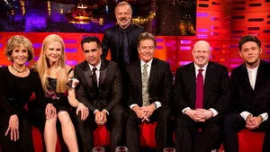 Jane Fonda, Nicole Kidman, Colin Farrell, Bryan Cranston, Matt Lucas, Niall Horan