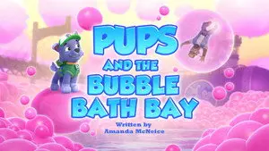 Pups and the Bubble Bath Bay!