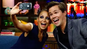 Nicole Richie and Andrew Rannells
